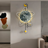 No Ticking Silent Clock Unique Design Simplicity Luminous Large Clock Luxury Aesthetics Orologio Da Parete Home Decoration