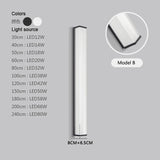 stainless steel Waterproof LED Long Wall Light Modern Ip65 Outdoor Lighting Garden Villa Balcony Line Light Wall washer light 8