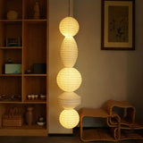 Noguchi pendant light Janpanese Akari Rice pendant Lamp for Bedroom Living Room hotel Stairs loft Rice Paper Suspend Chandelier
