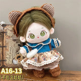 Doll Clothes For 20cm Idol Cotton Doll Outfit Accessories Bunny Onesie Jk Uniform Skirt Clothes DIY Collection Gift Without Doll