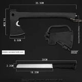 2024 New Discounted multifunctional camping tactics, outdoor jungle cutting, logging, firefighting, camping, vehicle mounted axe
