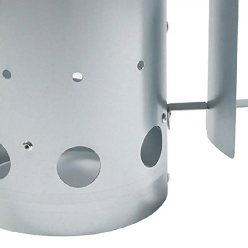 Fast Fire Chimney Starter Charcoal Bucket Easy to Use with Handle Practical Burner Bucket for Grill BBQ Outside Yard Cooking