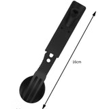 Outdoor Set Multi functional Camping Knives Camping Tableware Outdoor Wind Combination Stainless Steel with Whistle Spoon Fork
