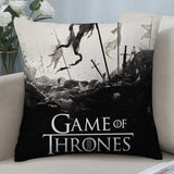 TV-G-GamES Of T-ThroneS Pillow Case Short Plush Pillow Covers Sofa Decorative Gift Home Double-sided Printing Cushion Cover