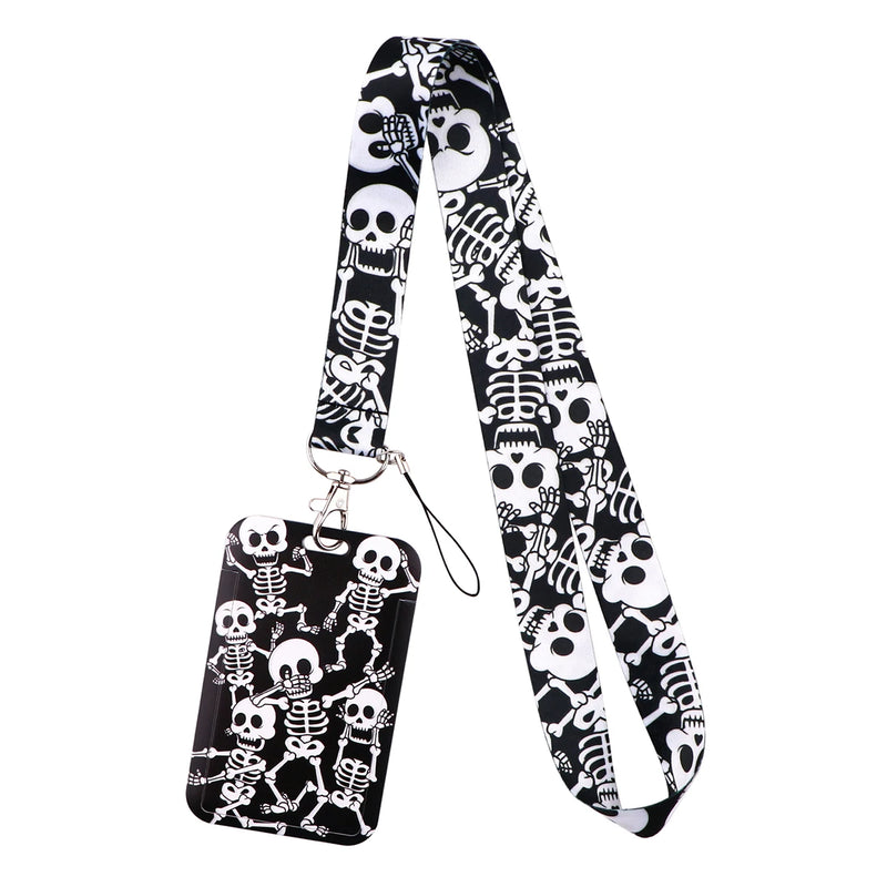 Killer Halloween Horror Movie Lanyard for Keychain ID Card Cover Passport Student Phone USB Badge Holder