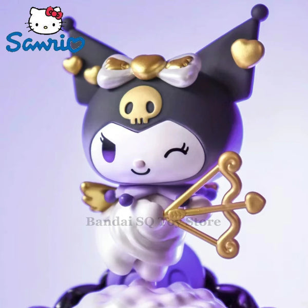 Genuine Sanrio Kuromi Figure Werewolf Killing Series Action Figurine Anime Halloween Model Collection Pvc Statue Doll Toy Gift