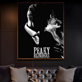 Movie P-Peaky B-Blinders Poster HD art sticky wall waterproof home living room bedroom bar aesthetic decoration