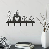 Multifunctional Iron Wall Hanging Cute Cat Key Rack Festive Atmosphere Cat Wall Rack Hook Household Key Coat Hanger Hook