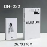 Fashion Fake Books Decoration Luxury Decorative Book Designer Living Room Decoration Simulation Books Home Decor Gifts