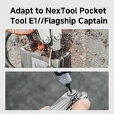 NexTool 20 Types of Hex Bit Accessory Kit Screwdriver Set for NexTool Pocket Tools E1 Flagship Captain Hand Tools Multi-tool