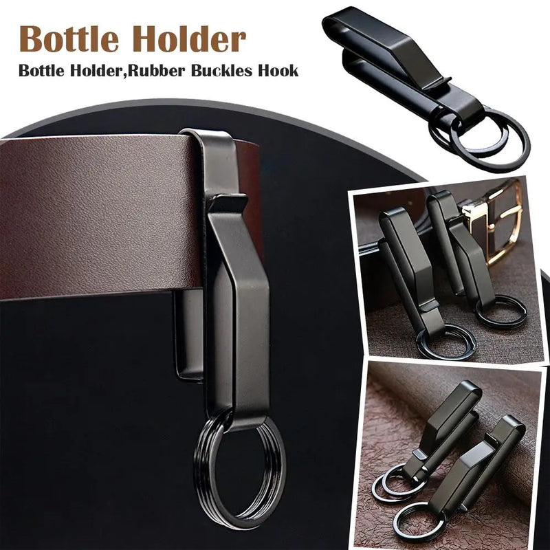 Stainless Steel Waist Hook Molle Hanging Car Key Buckle Key Clip Belt Buckle Outdoor Buckle Keychain Bag Strap Tools