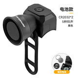 5 Mode Bike Electric Bell Horn Cycling USB Charging Motorcycle Ring Antitheft Waterproof Alarm Mountain Road Bicycle Accessories