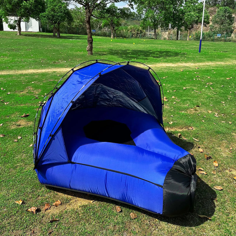 New lazy inflatable sofa mattress, outdoor beach inflatable lazy sofa portable