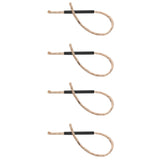 4 Sets Wick Cord Outdoor Rope Aluminum Alloy Survival Fire Starter Camping Ropes