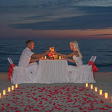 6/12pcs LED Electric Candle Rechargeable Flameless Tea Light Waxless Romantic Wedding Dinner Party Decoration With Battery