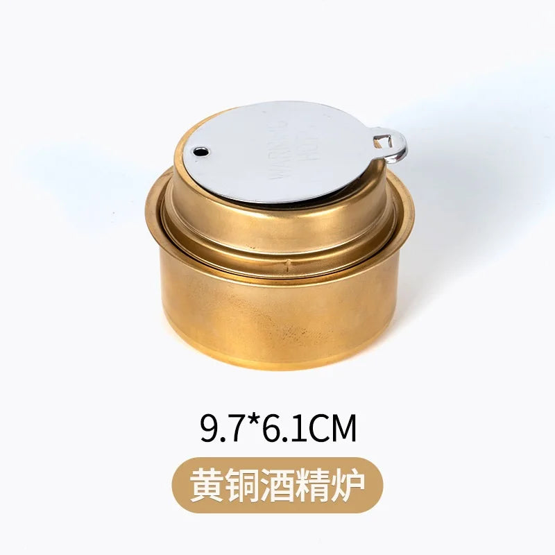 Camping Bulin Bronze Alcohol Burner Ultralight Solid Spirit Stove
