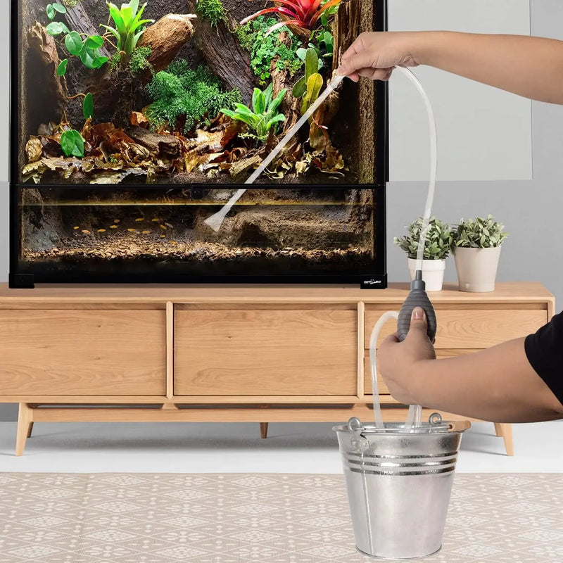 Special Offers Large Reptile Paludarium Tank, Vertical Reptile Terrarium Wide  Tall Amphibian Tank with Top Screen Ventilation