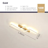 Modern LED Ceiling Light Minimalist Lines Black Aluminium Lamps For Living Room Bedroom Study Coffee Shop Illumination Fixtures