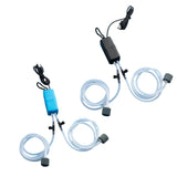 Mini Aquarium Air Pump Kit Oxygen Pump with Air Stone,Silent High Energy Efficient,USB Aquarium Filter, Fishing Tank Accessories