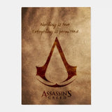 A-Assassins C-Creeds Poster HD art sticky wall waterproof home living room bar decoration