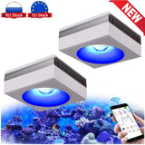 PopBloom-RL90 WiFi Aquarium LED Lighting 100W, Coral Reef Grow Aquarium Light for Saltwater SPS/LPS Marine Fish Tank LED Light