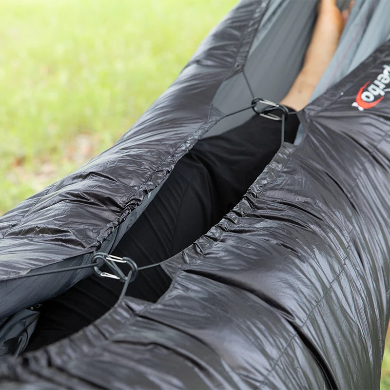 Kamperbox Underquilt Sleeping Bag Down Blanket Hybrid Sleeping Bag Camping Quilt Sleeping Bag