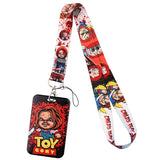 Killer Halloween Horror Movie Lanyard for Keychain ID Card Cover Passport Student Phone USB Badge Holder
