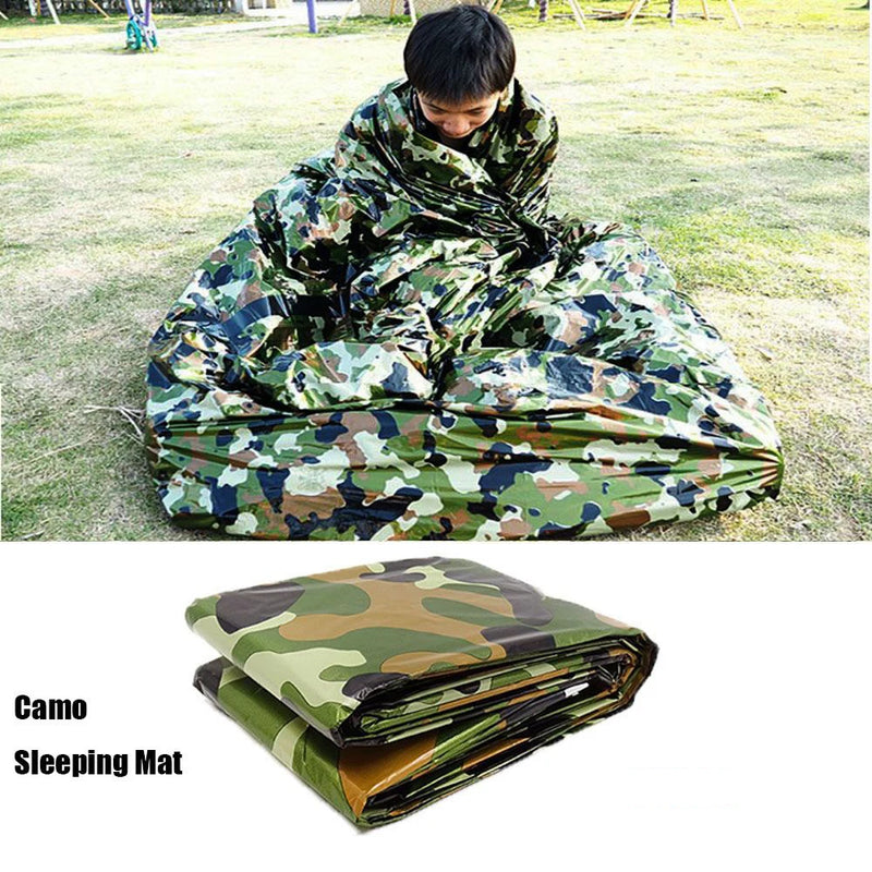Outdoor Portable Emergency Survival Sleeping Bag Thermal Keep Warm Waterproof Blanket Camping Hiking Sun Protection
