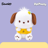 Sanrio Pochacco Hello Kitty Kuromi Stuffed Toys Cute Plush Ring Toys Kawaii Baby Birthday New Year Gift Children Dolls For Girl
