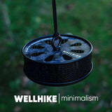 WELLHIKE Hollow Mosquitoes Coil Tray with Cover Repellent Incense Box Coil Burner Ultralight Gadgets for Outdoor Camping Hiking