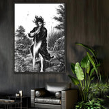 Vagabond Manga Cool Janpan Samurai Poster Sticky Wall Art Printing Waterproof Home Living Bed Room Bar Aesthetic Decor