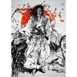 Vagabond Manga Cool Janpan Samurai Poster Sticky Wall Art Printing Waterproof Home Living Bed Room Bar Aesthetic Decor