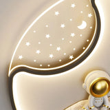 Luminaire Modern Astronaut Led Ceiling Lamp Children kids Boy Bedroom Light Surface Mounted led ceiling light