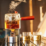 Portable Mini Camp Alcohol Stove Stable Heat Spirit Burner utdoor Camping Cooking Burner Picnic Stove Tea Burning Water