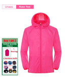Camping Windbreak Men Women Hiking Jacket Waterproof Sun Protection Windbreaker Fishing Jackets Quick Dry Skin With Pocket
