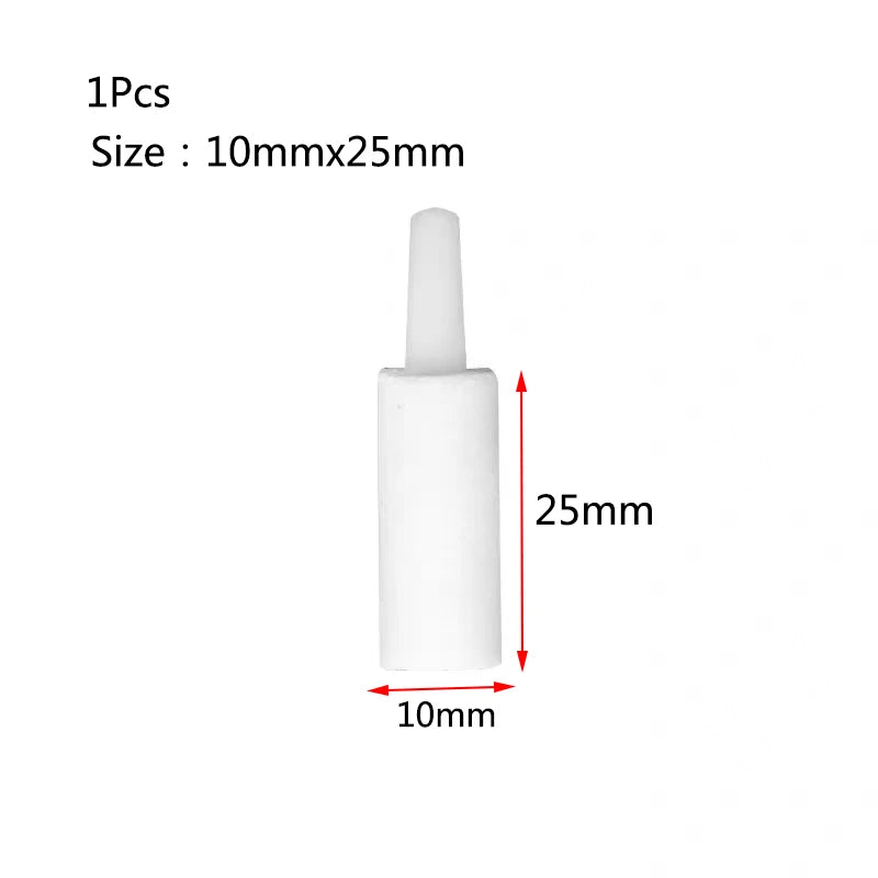 1pcs/5pcs Aquarium Mini Round Mineral Bubble Air Stone Pond Fish Tank Pump Aerator Hydroponic Oxygen Airstone Accessories