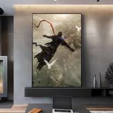 A-Assassins Creed Games Poster HD art sticky wall waterproof home living room bedroom bar aesthetic decoration