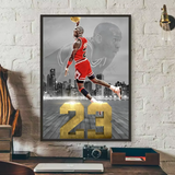 M-Michael J-Jordan Poster HD art sticky wall waterproof home living room bedroom bar aesthetic decoration