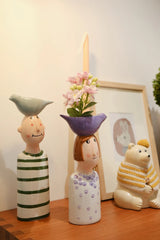 Vase Home Decor Room Decoration Ceramic Vases Desktop Art Sculpture Flower Arrangement Wedding Decoration Flower Pot Furnishing