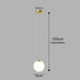 Modern Long Dining Room Chandeliers Glass Ball Lampshade Light Over The Table Kitchen Office Pendant Lamp Home Decor Luminaires