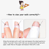 Gradient Pink Handmade Press on Nails with Bows Jelly Designed Almond False Nails Coffin Fake Nails Full Cover Fingernail Tips